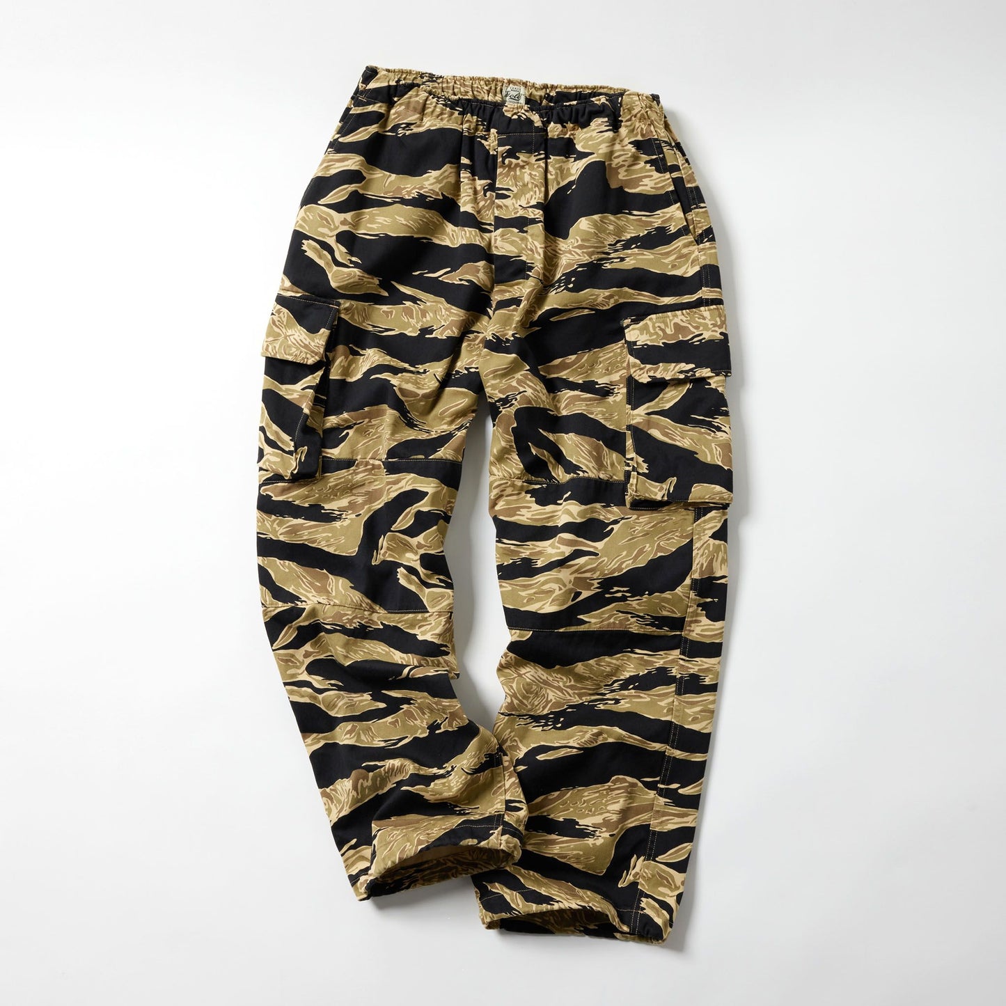 TIGER PATTERN EASY CARGO PANTS 42508