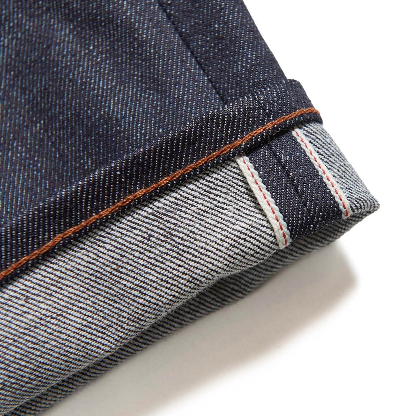 RIGID DENIM TAPERED PANTS