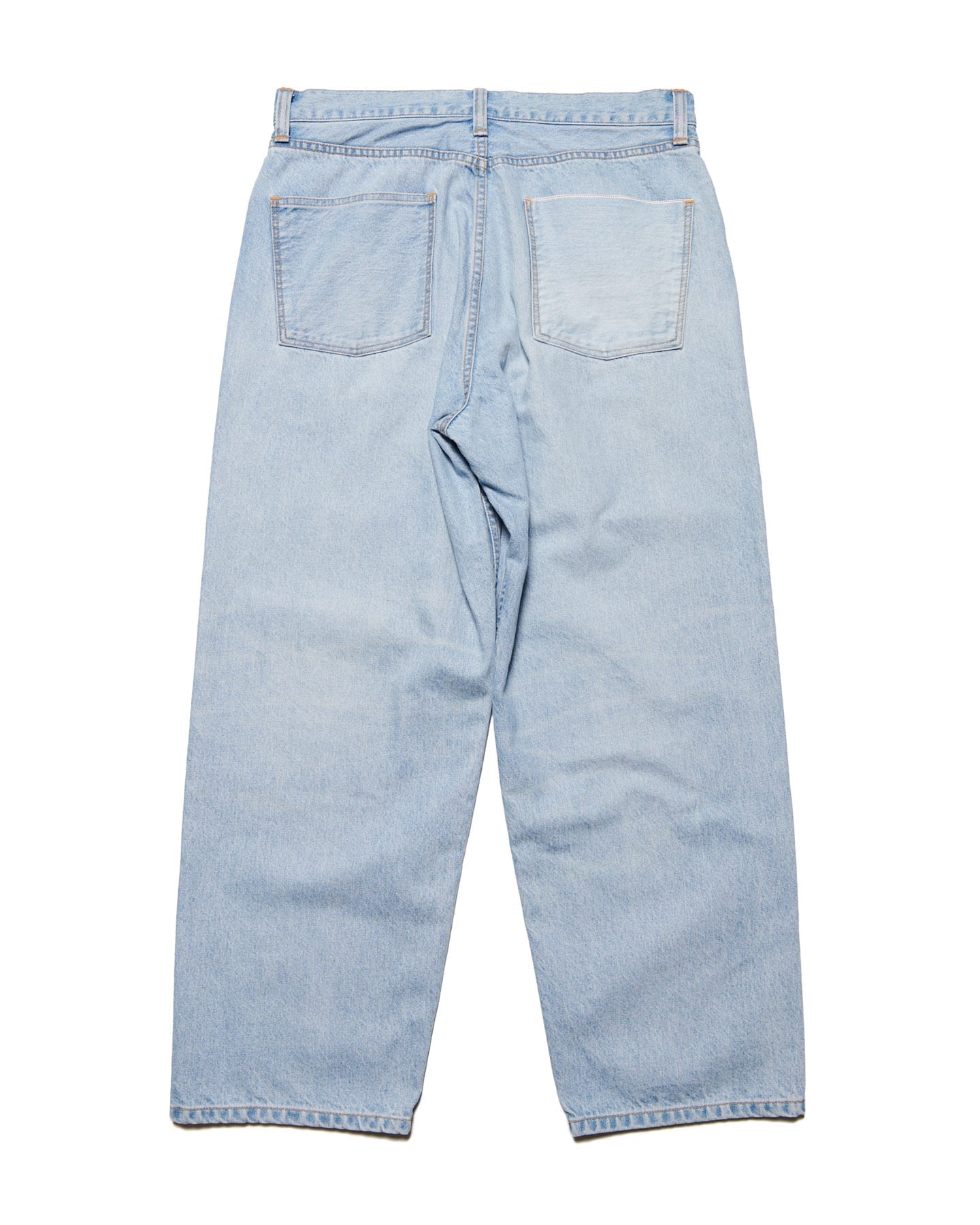 WASHED DENIM BOLD-FIT JEANS