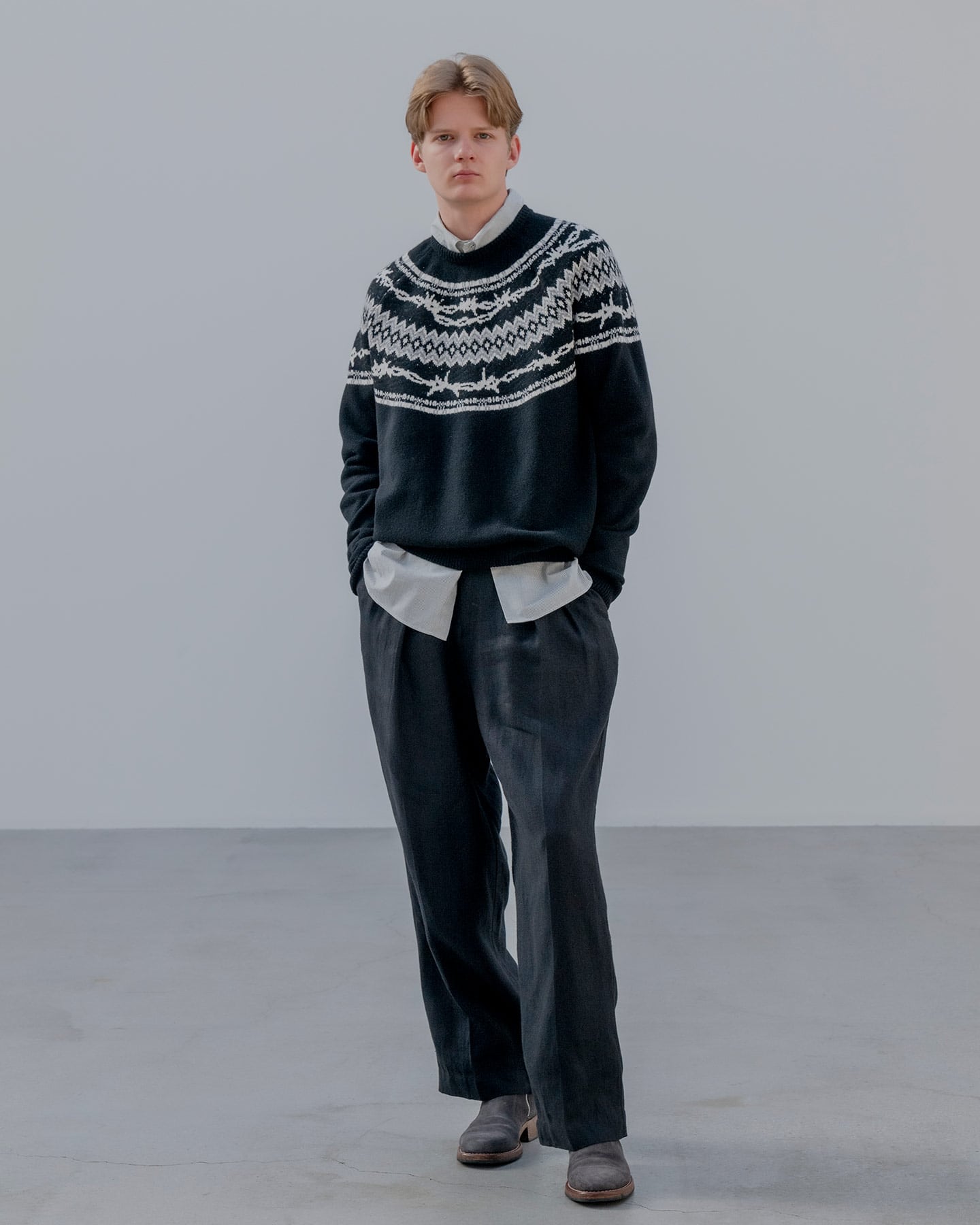 ENTANGLED NORDIC SWEATER