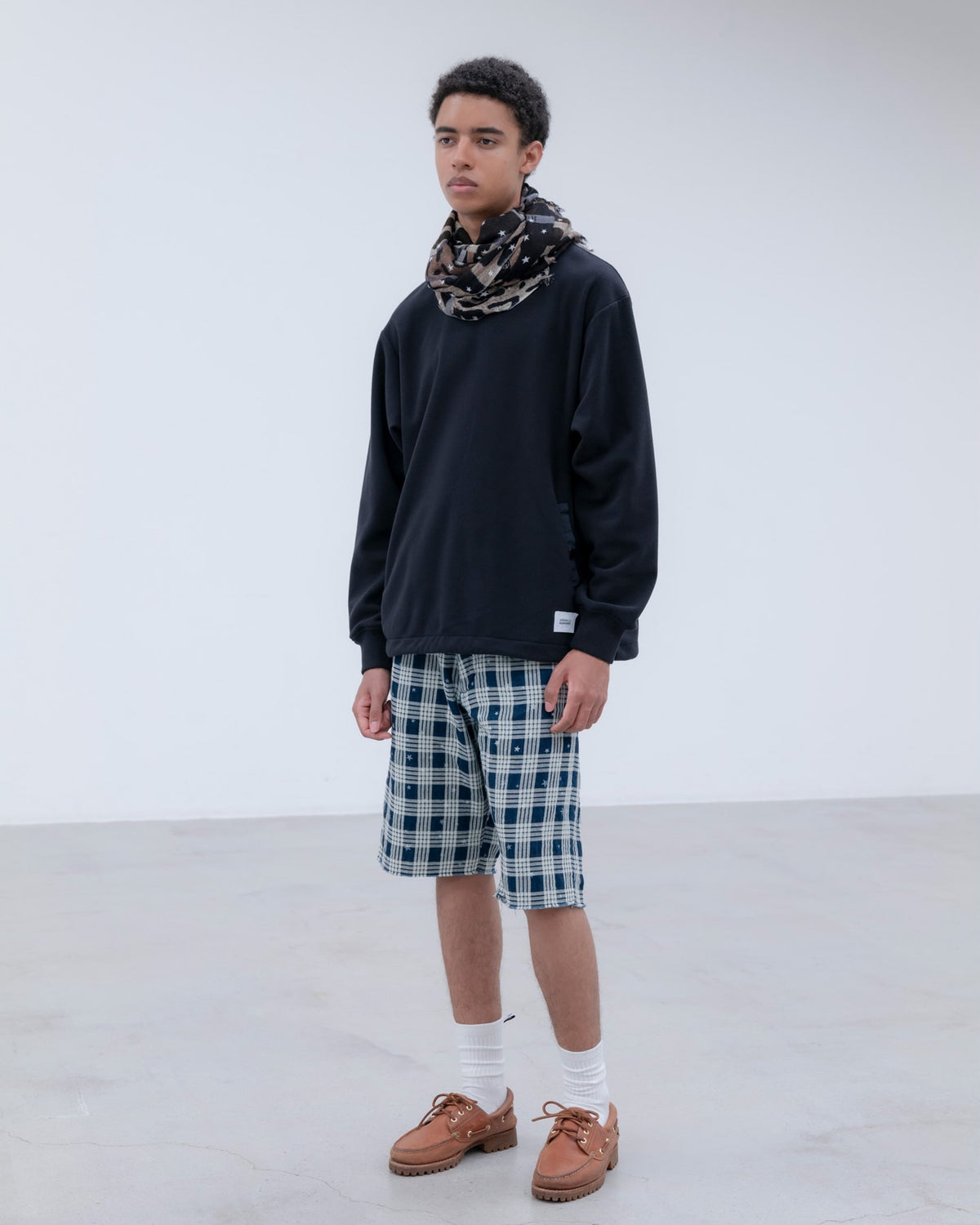 FLEECE CREWNECK TOP