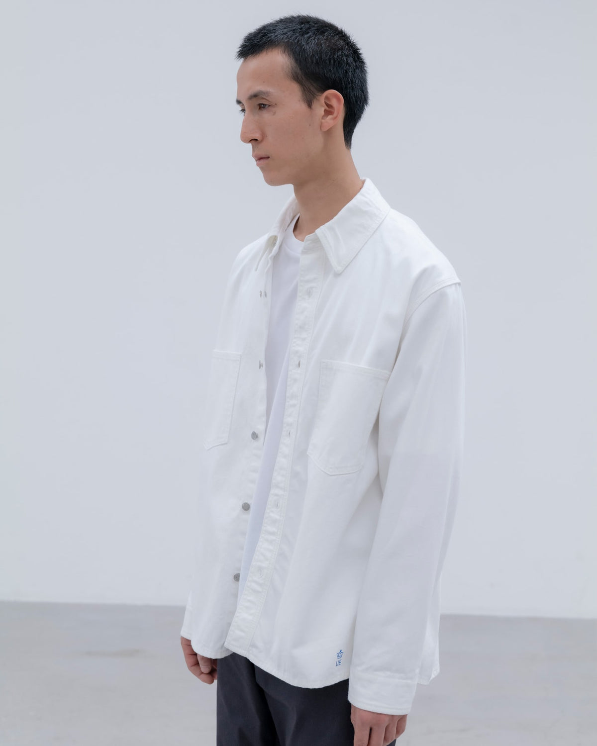NEP DENIM DOUBLE POCKET SHIRT