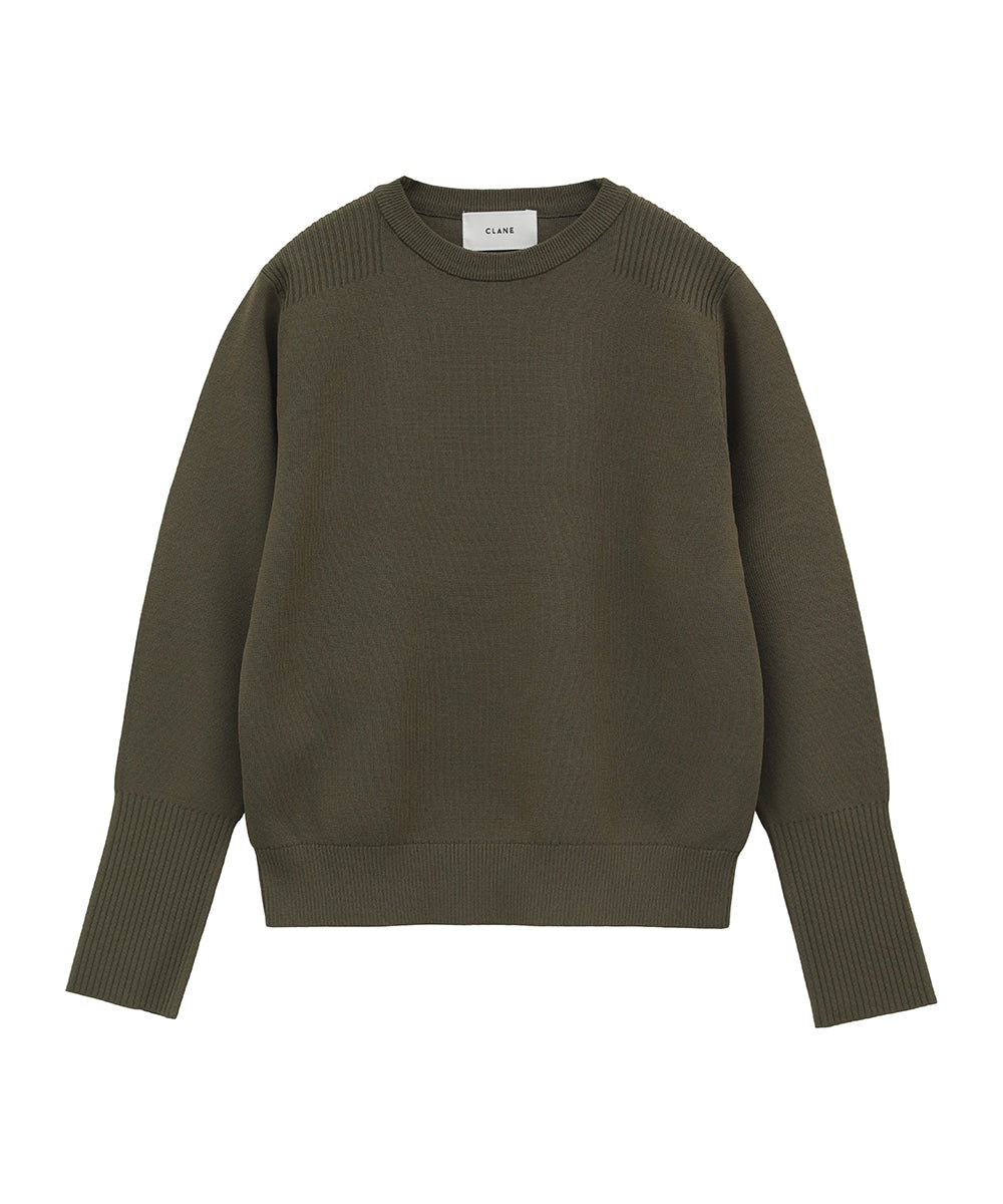 BASIC COMPACT KNIT TOPS