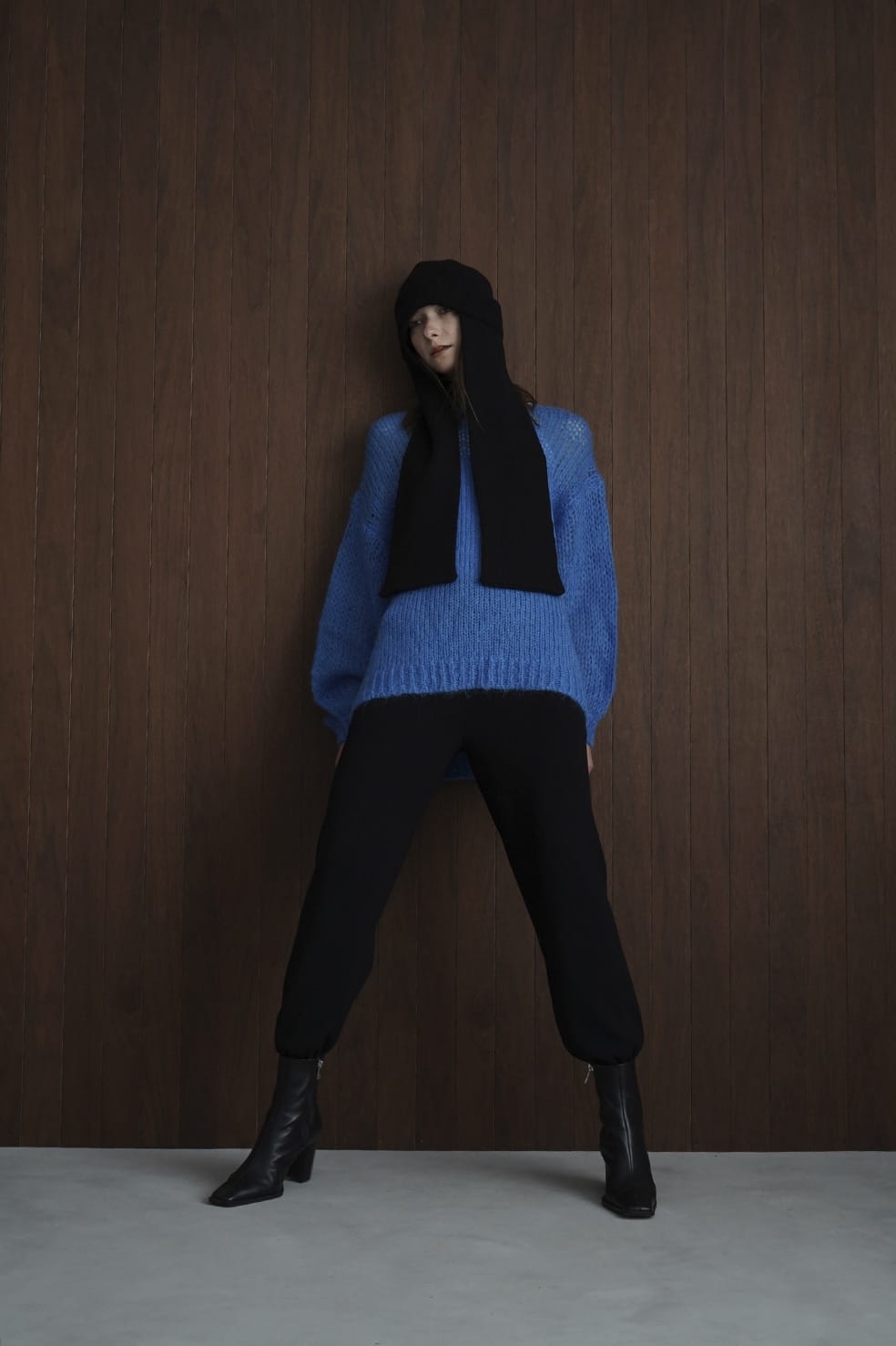 SLIM KNIT PANTS
