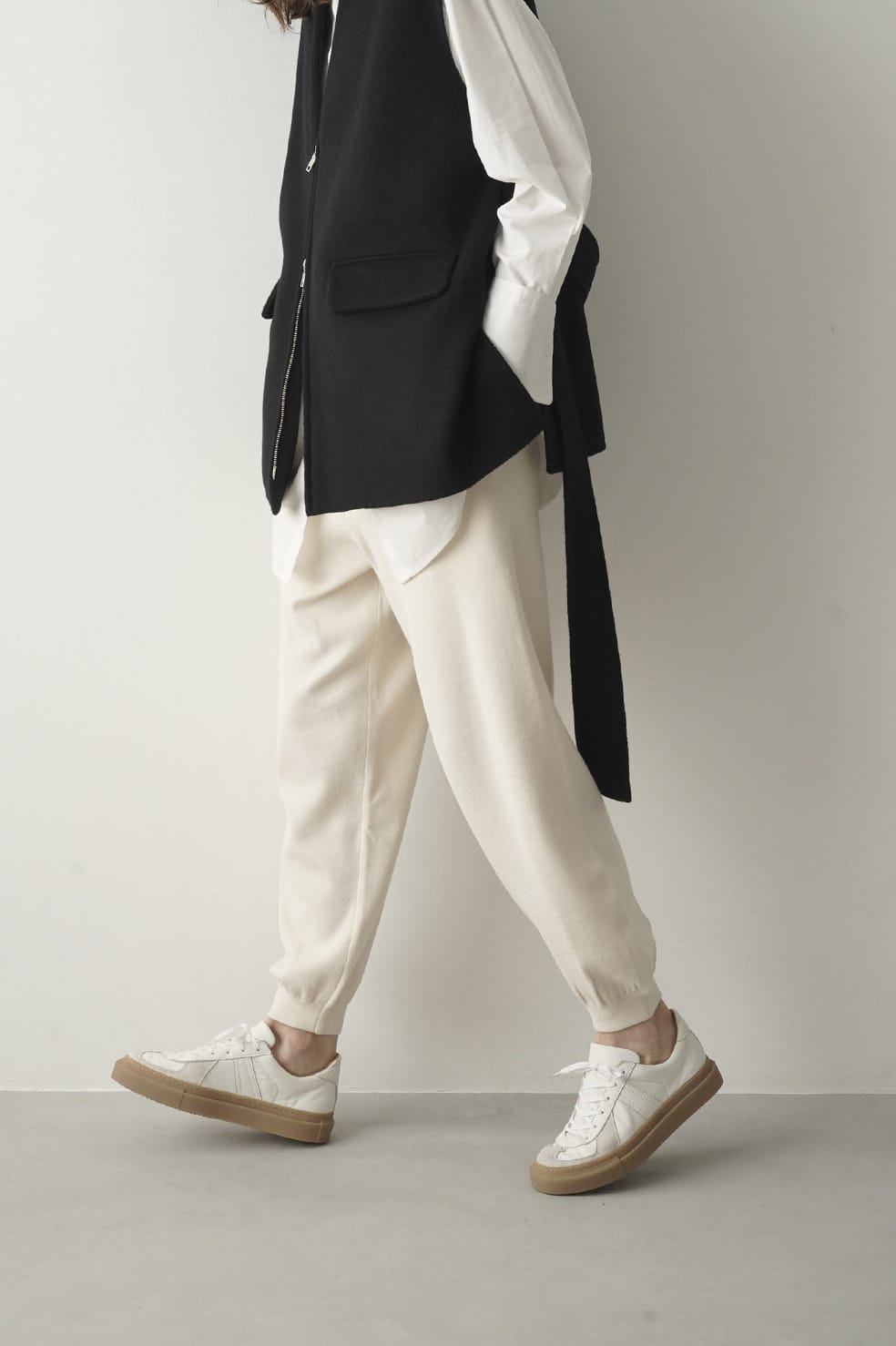 SLIM KNIT PANTS