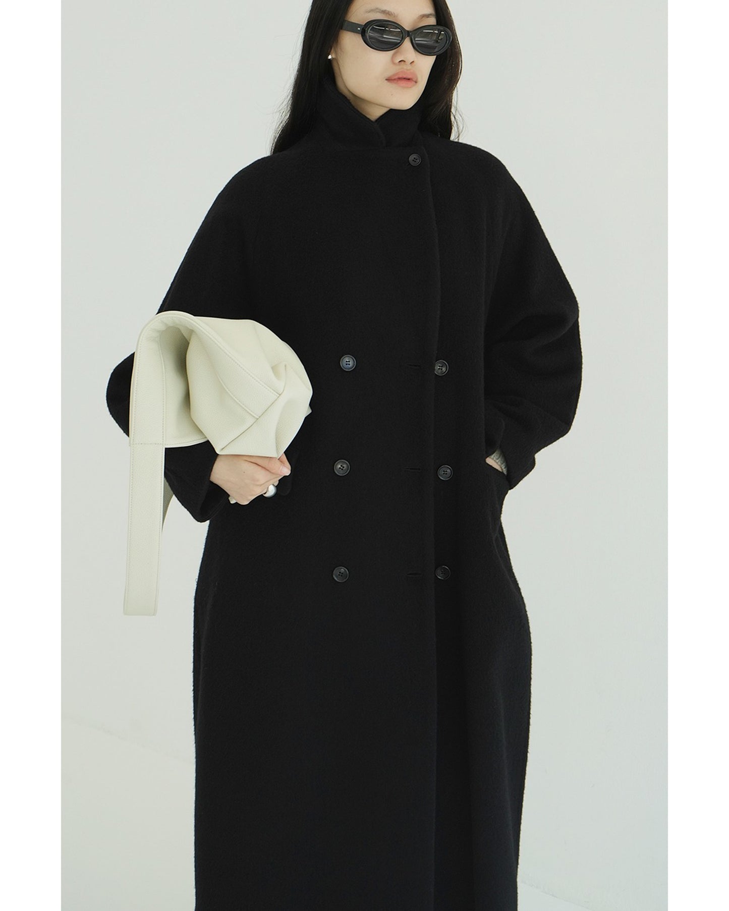 DOUBLE WOOL LONG COAT