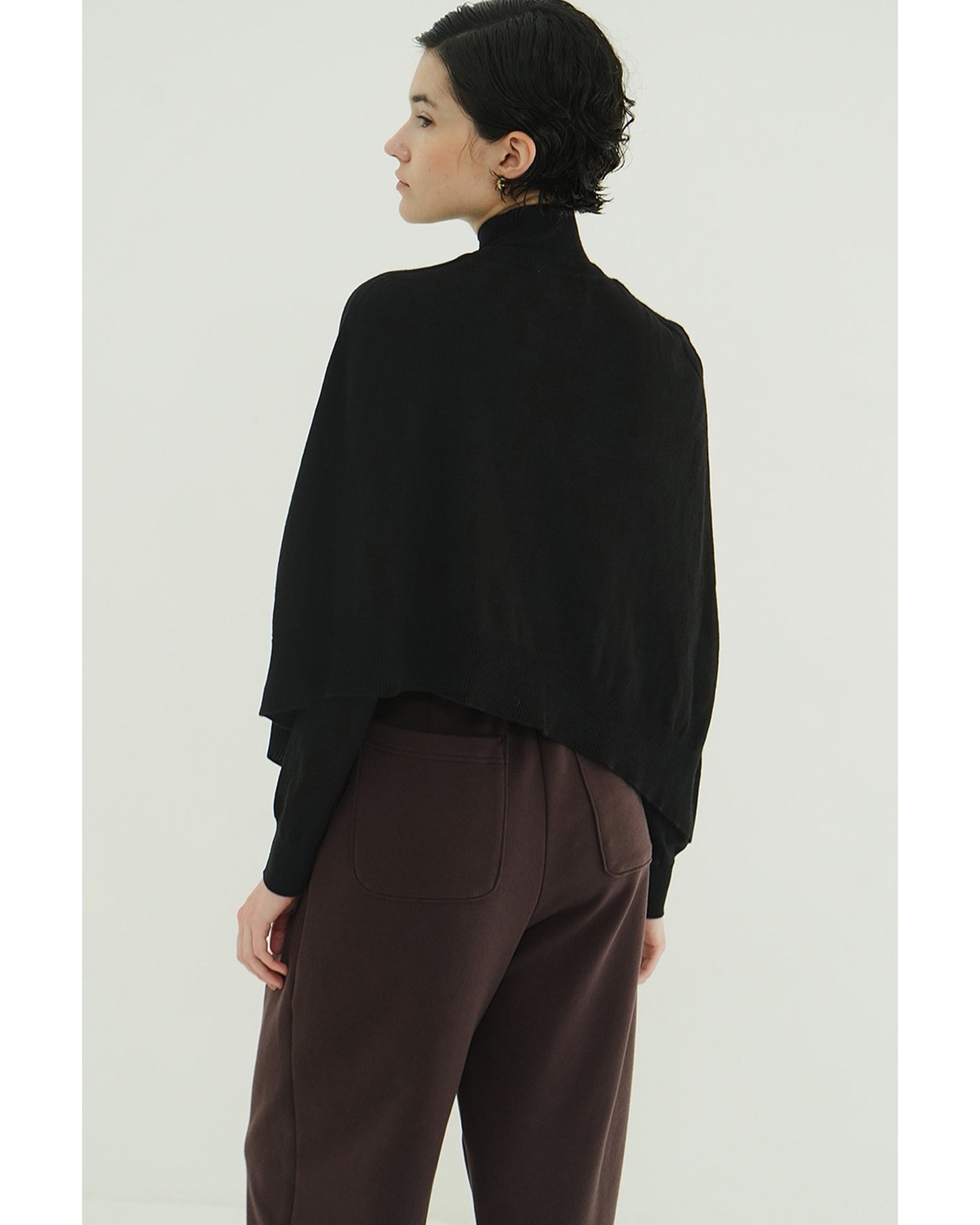 CAPE SET KNIT TOPS