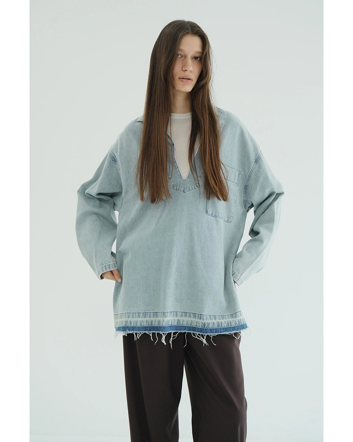 DENIM OVER SKIPPER SHIRTS