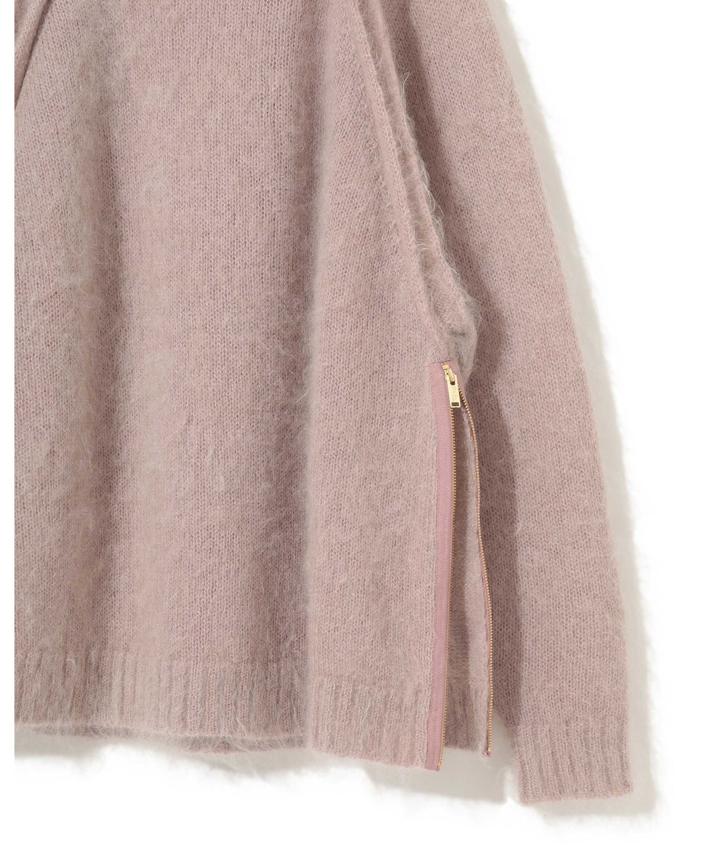SEEM OUT RAGLAN MOHAIR CREW KNIT