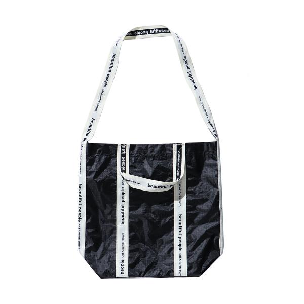 sail cloth logotape shoulder bag