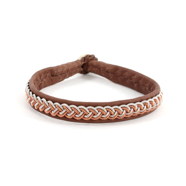 BRACELET 79b DARK BROWN
