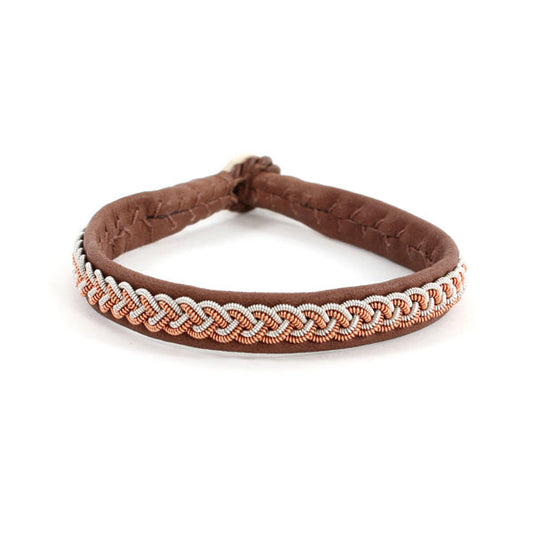 BRACELET 79b DARK BROWN
