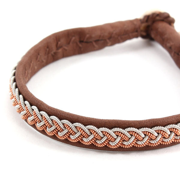 BRACELET 79b DARK BROWN