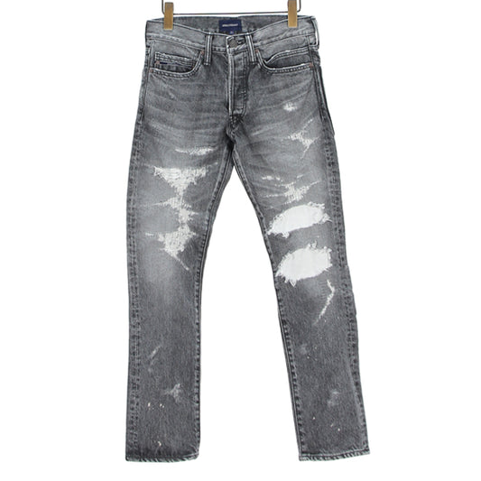 DIN-4 02 TRASH JEANS BLACK