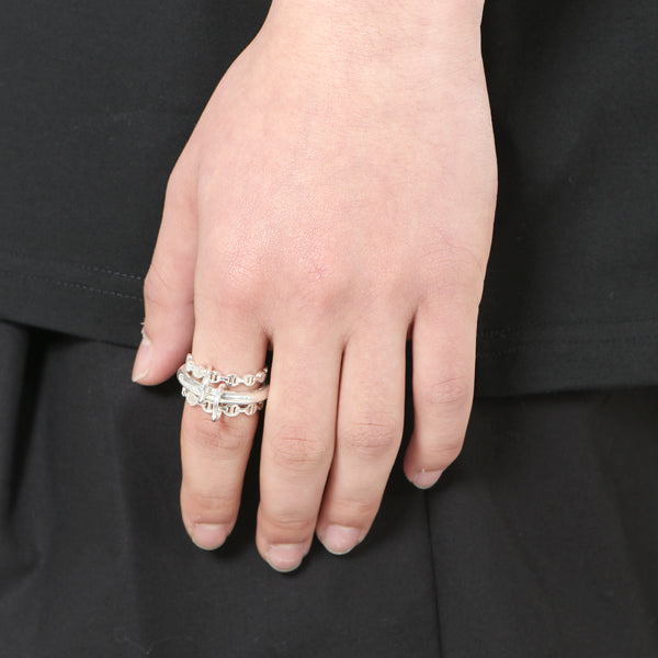 ×Spinelli MICRO DAME SK SILVER RING