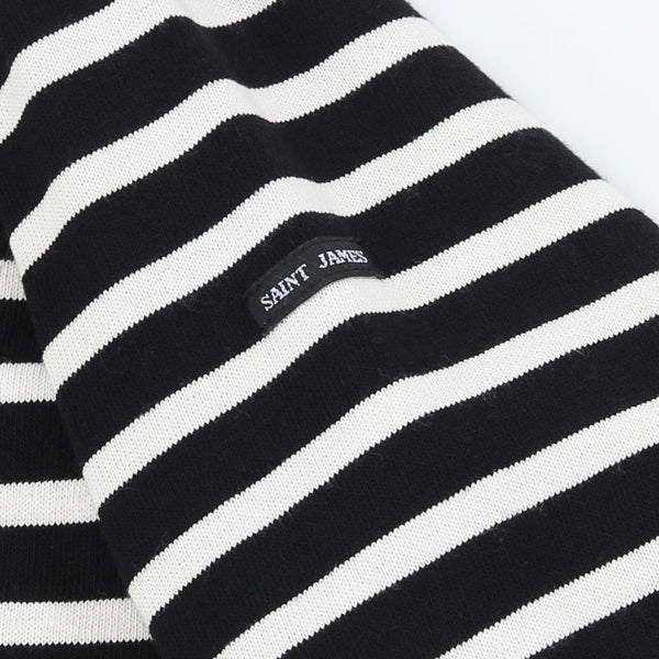 OUESSANT BORDER パーカー NOIR/ECRU