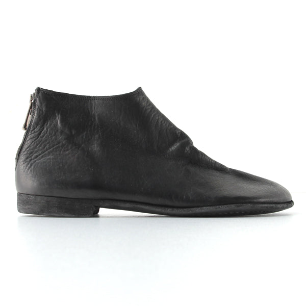 BACK ZIP BLAKE ANKLE SHOES BLACK
