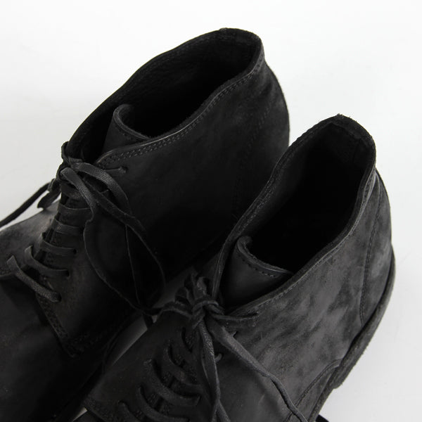 ANKLE SHOES CORDOVAN CONT BLACK