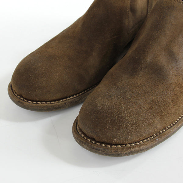 SLIP ON SHOES BAFFALO REVERSE BROWN