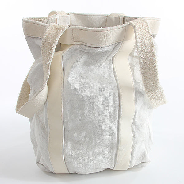 LARGE BACKPACK LINEN OFF WHITE
