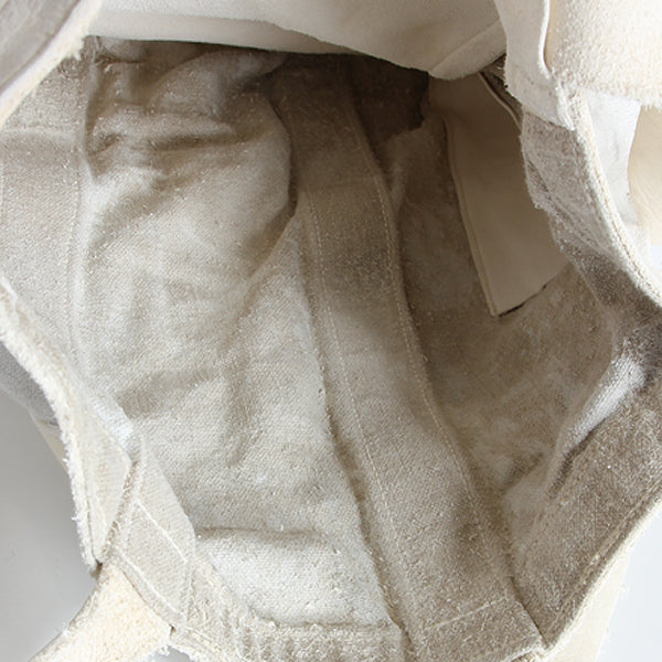 LARGE BACKPACK LINEN OFF WHITE