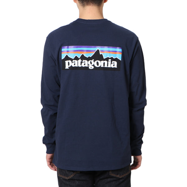 MENS L/S P-6 LOGO RESPONSIBILI-TEE