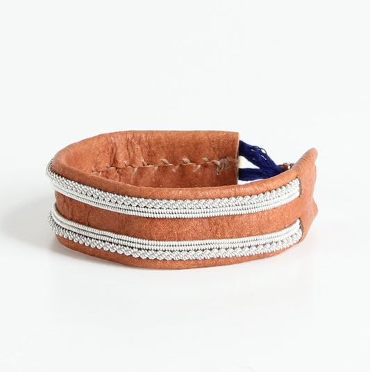 BRACE BRACELET LIGHT BROWN