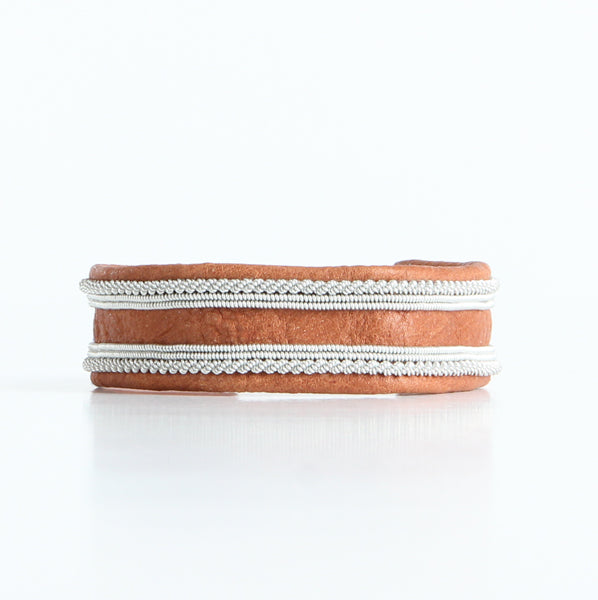 BRACE BRACELET LIGHT BROWN