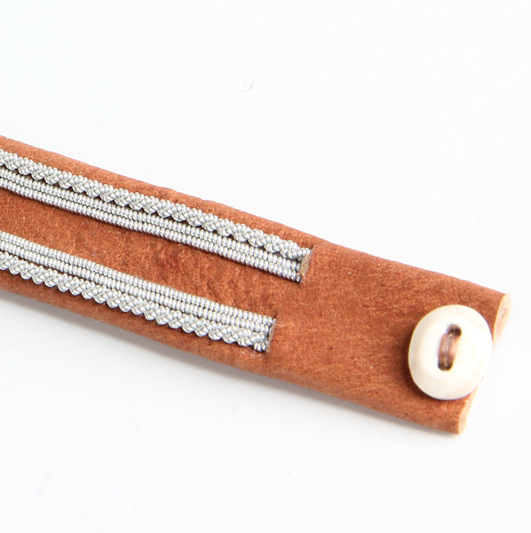 BRACE BRACELET LIGHT BROWN