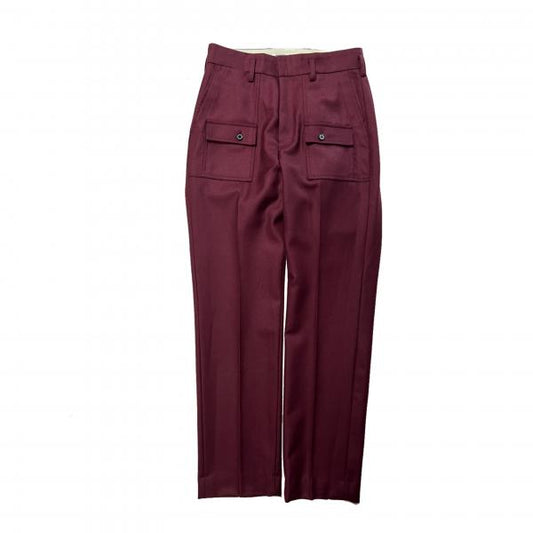 Wool Deck Detail Slacks