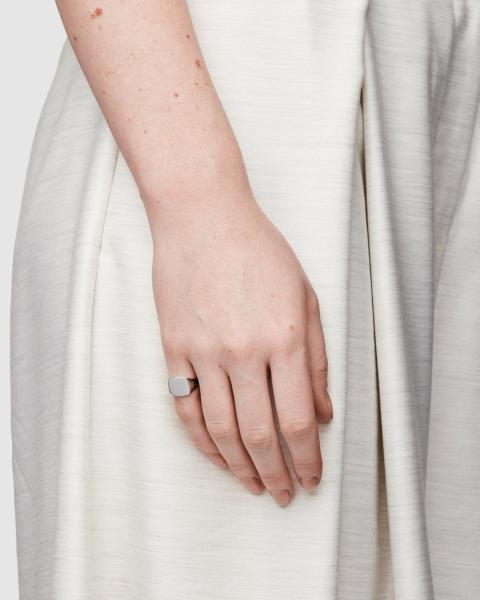 Mini Signet Cushion SILVER