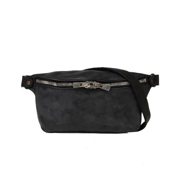 SMALL CROSSBODY BAG(SOFT HORSE) BLACK