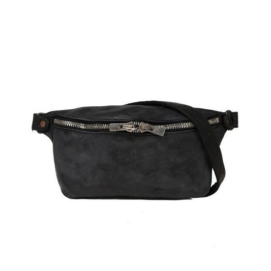 SMALL CROSSBODY BAG(SOFT HORSE) BLACK