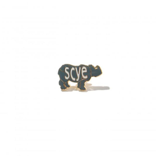 Scye Pin Badge ALMOND GREEN