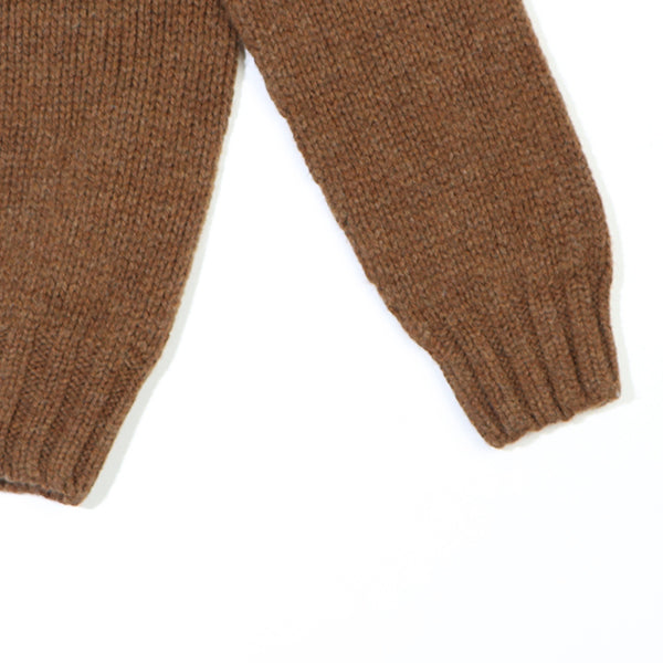 Crew neck Knit -PECAN-