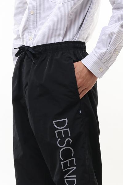 SHORE NYLON BEACH PANTS BLACK