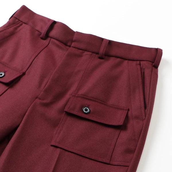 Wool Deck Detail Slacks