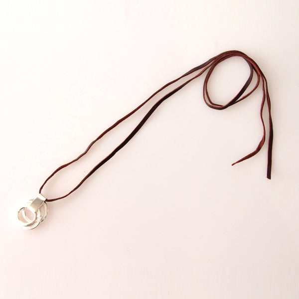 TRIO NECKLACE BROWN