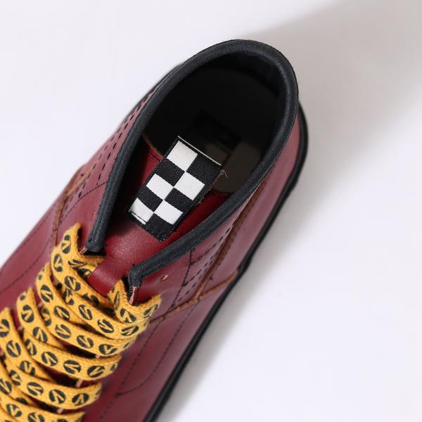TH SK8-BOOT LX (LEATHER) RED DAHLIA/BLACK