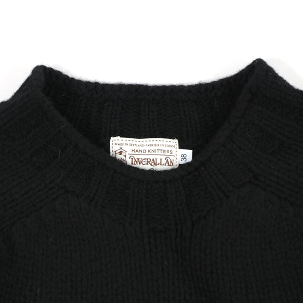 Crew Neck Flat Stitch Heavy Shetland