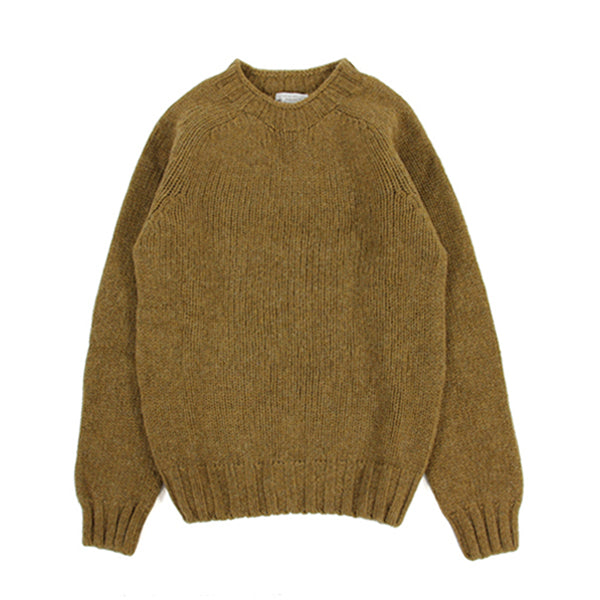 Crew neck Knit -ASPARAGUS-
