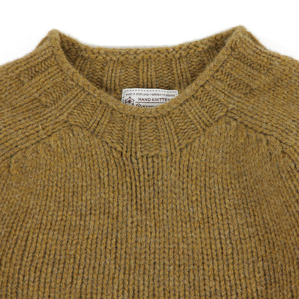 Crew neck Knit -ASPARAGUS-