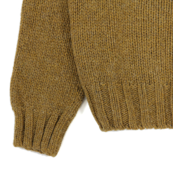 Crew neck Knit -ASPARAGUS-