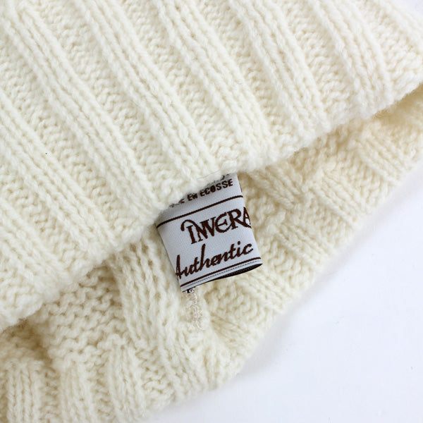 Knit cap -ecru-