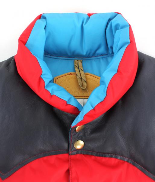 ROCKY MOUNTAIN FEATHER BED DOWN VEST/NYLON RED