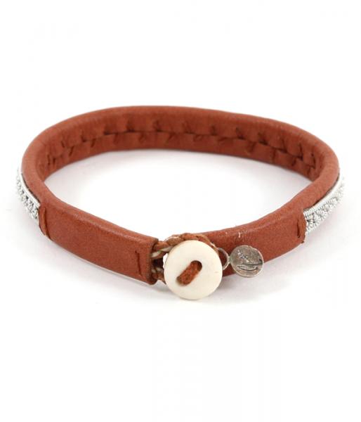 BRACELET 26j LIGHT BROWN