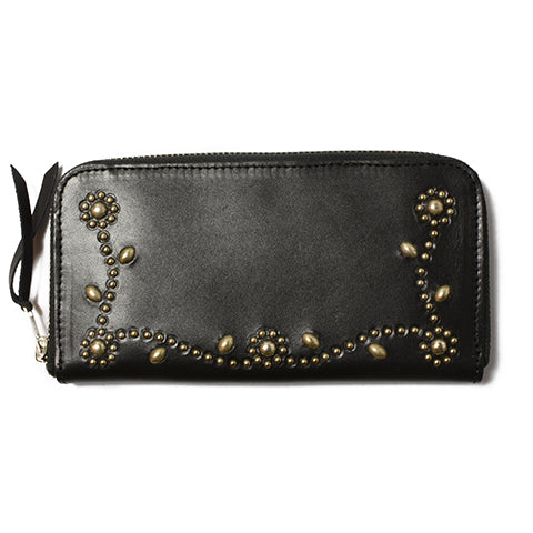 Zipper Long Wallet #SN-33 Studs