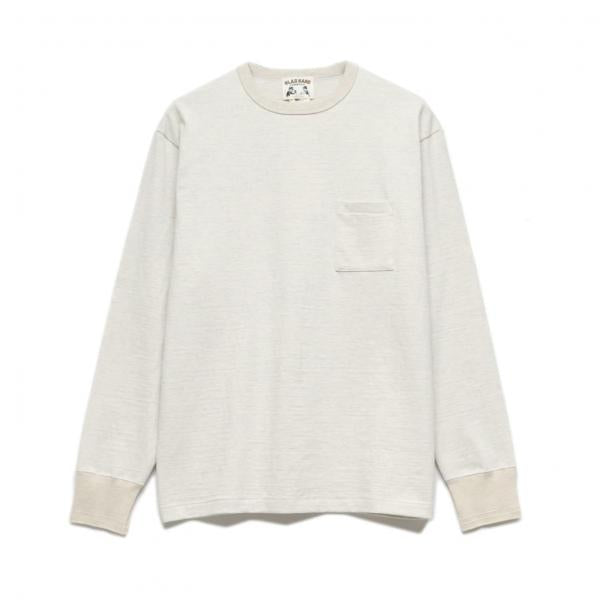 ROYAL POCKET L/S T-SHIRTS OATMEAL