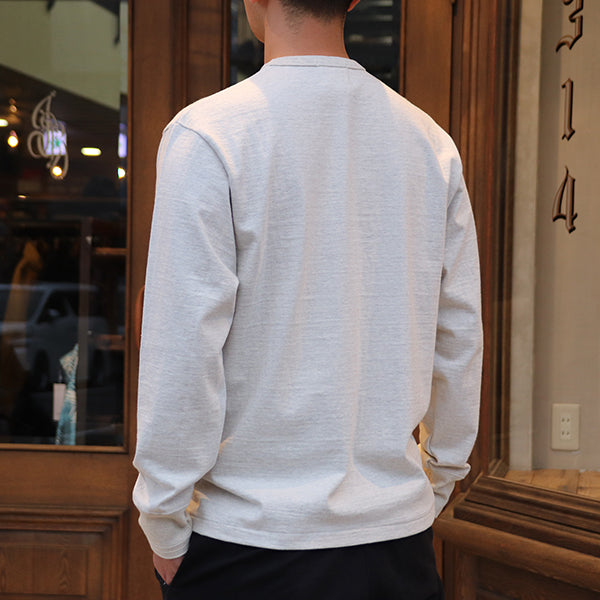 ROYAL POCKET L/S T-SHIRTS OATMEAL