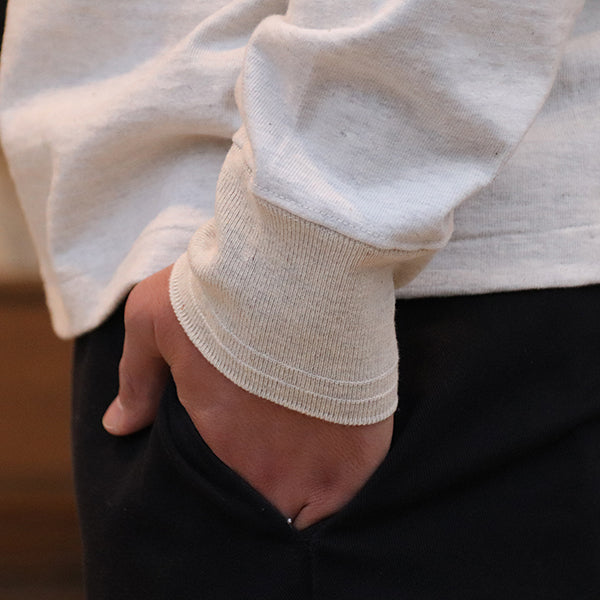 ROYAL POCKET L/S T-SHIRTS OATMEAL
